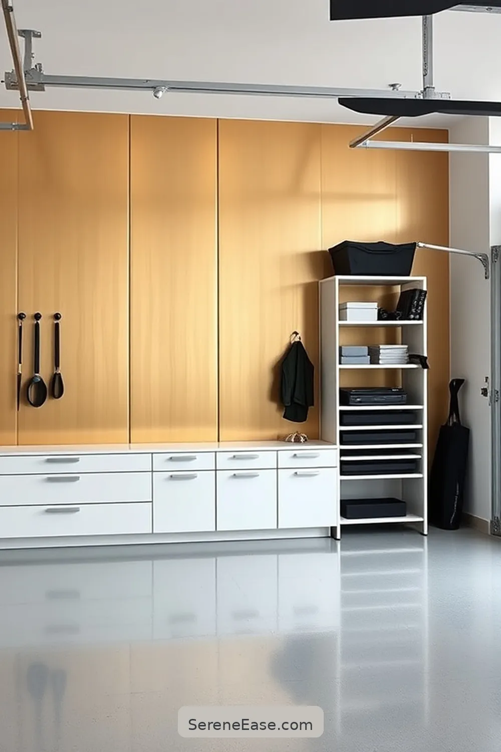 18 Ways to Incorporate Metallic Accents in Your Scandinavian Garage Style 5 Add a Metallic Accent Wall for 18 Ways to Incorporate Metallic Accents in Your Scandinavian Garage Style