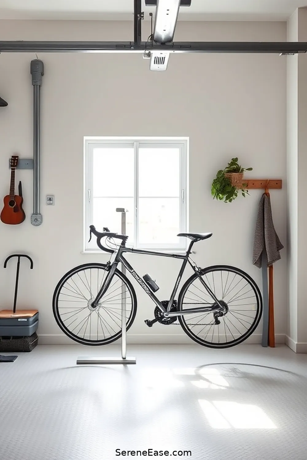 18 Ways to Incorporate Metallic Accents in Your Scandinavian Garage Style 16 Choose a Metallic Bicycle Rack for 18 Ways to Incorporate Metallic Accents in Your Scandinavian Garage Style