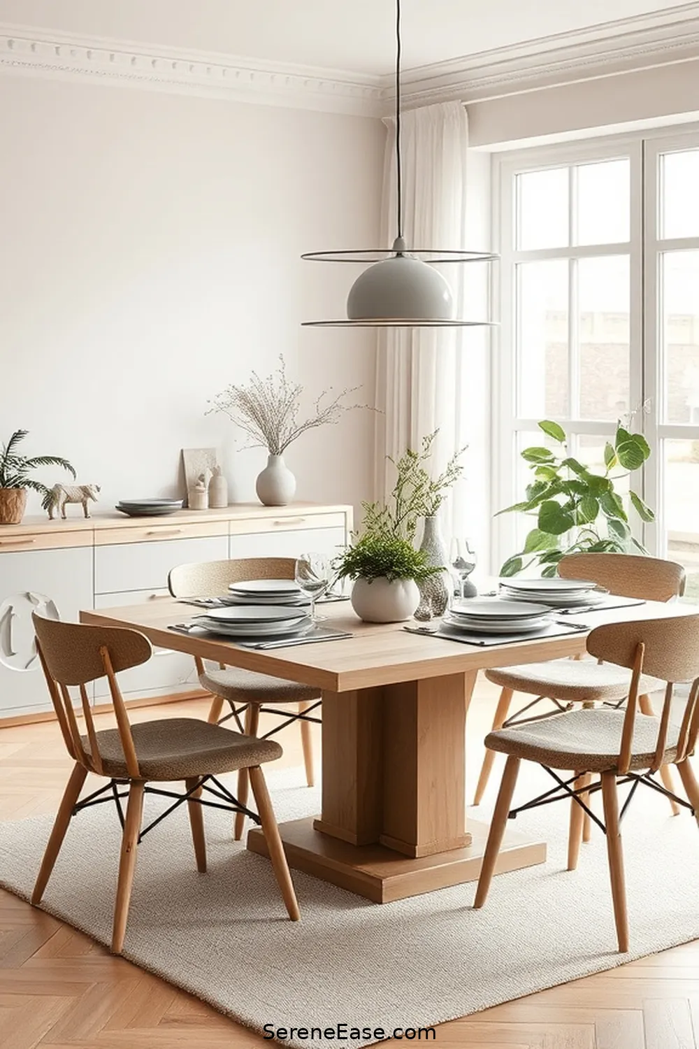 18 Ways to Incorporate Neutral Tones in Scandinavian Style Dining Rooms 2 Embrace a Soft Color Palette for 18 Ways to Incorporate Neutral Tones in Scandinavian Style Dining Rooms