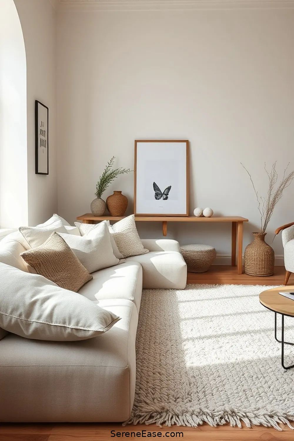 18 Ways to Incorporate Neutral Tones in a Minimalist Living Room Style 3 Embrace Soft Textures for 18 Ways to Incorporate Neutral Tones in a Minimalist Living Room Style