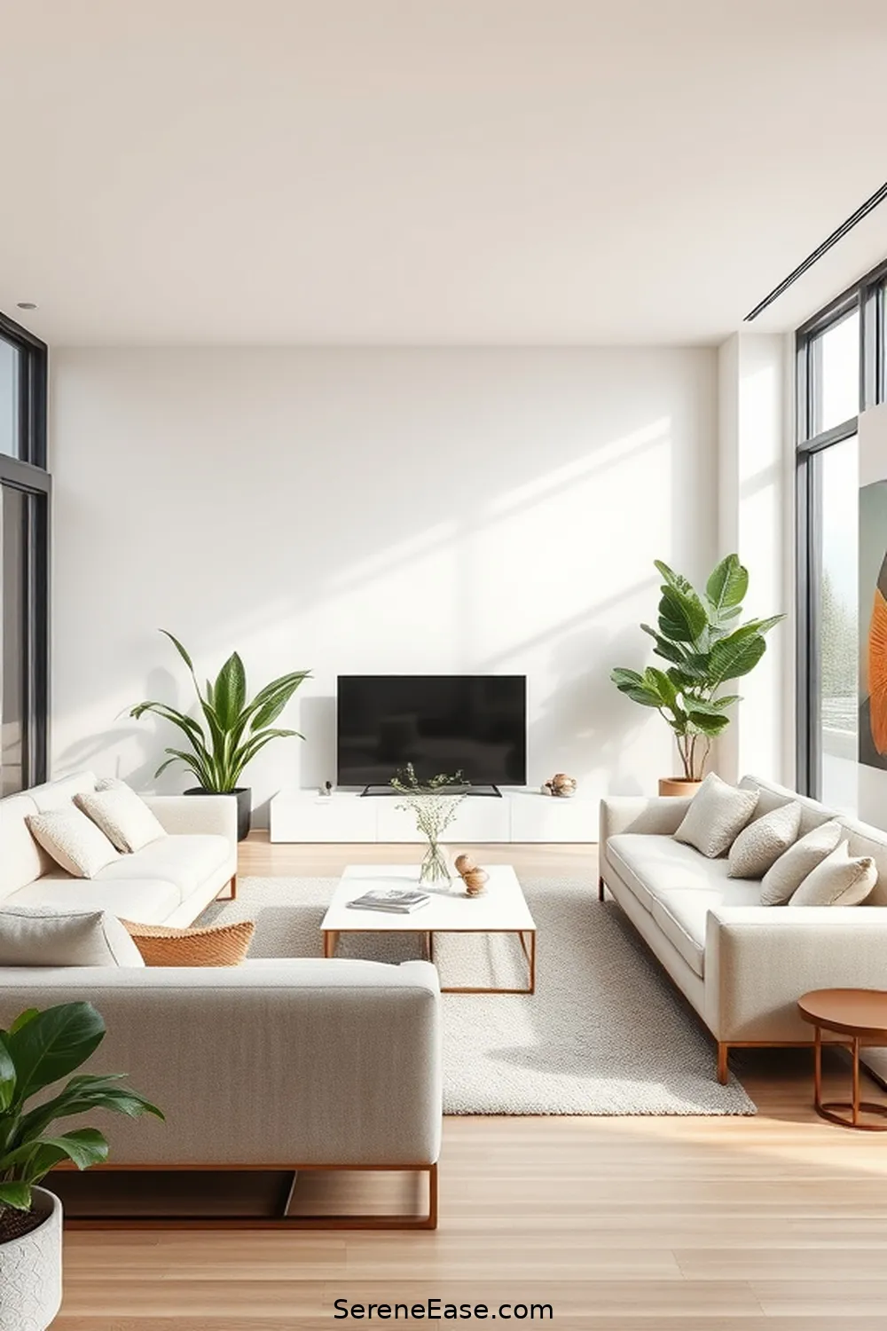 18 Ways to Incorporate Neutral Tones in a Minimalist Living Room Style 18 Maintain a Clean and Organized Layout for 18 Ways to Incorporate Neutral Tones in a Minimalist Living Room Style
