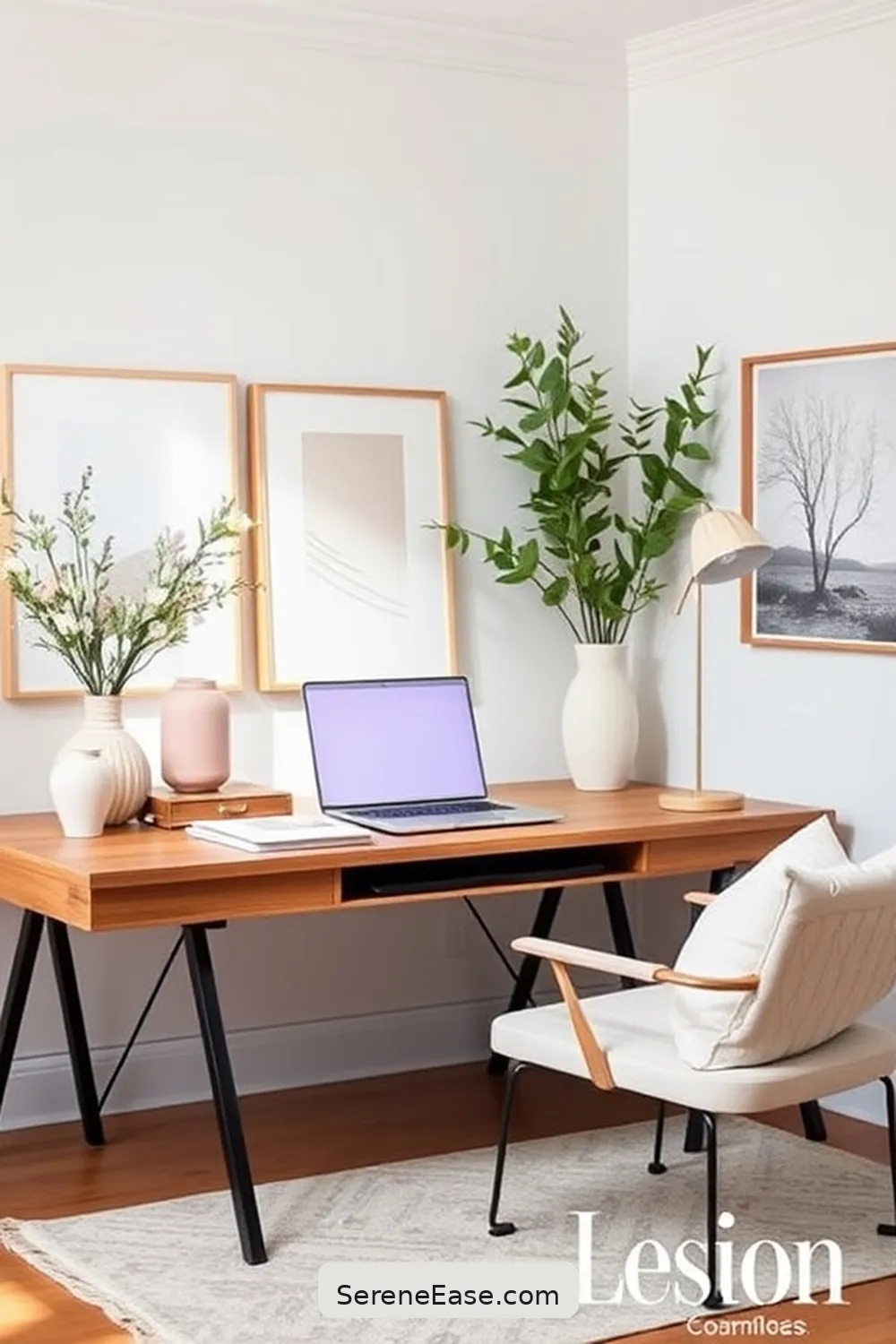 Use Pastel Decorative Accessories for 18 Ways to Incorporate Pastels Into Your Modern Farmhouse Office Style