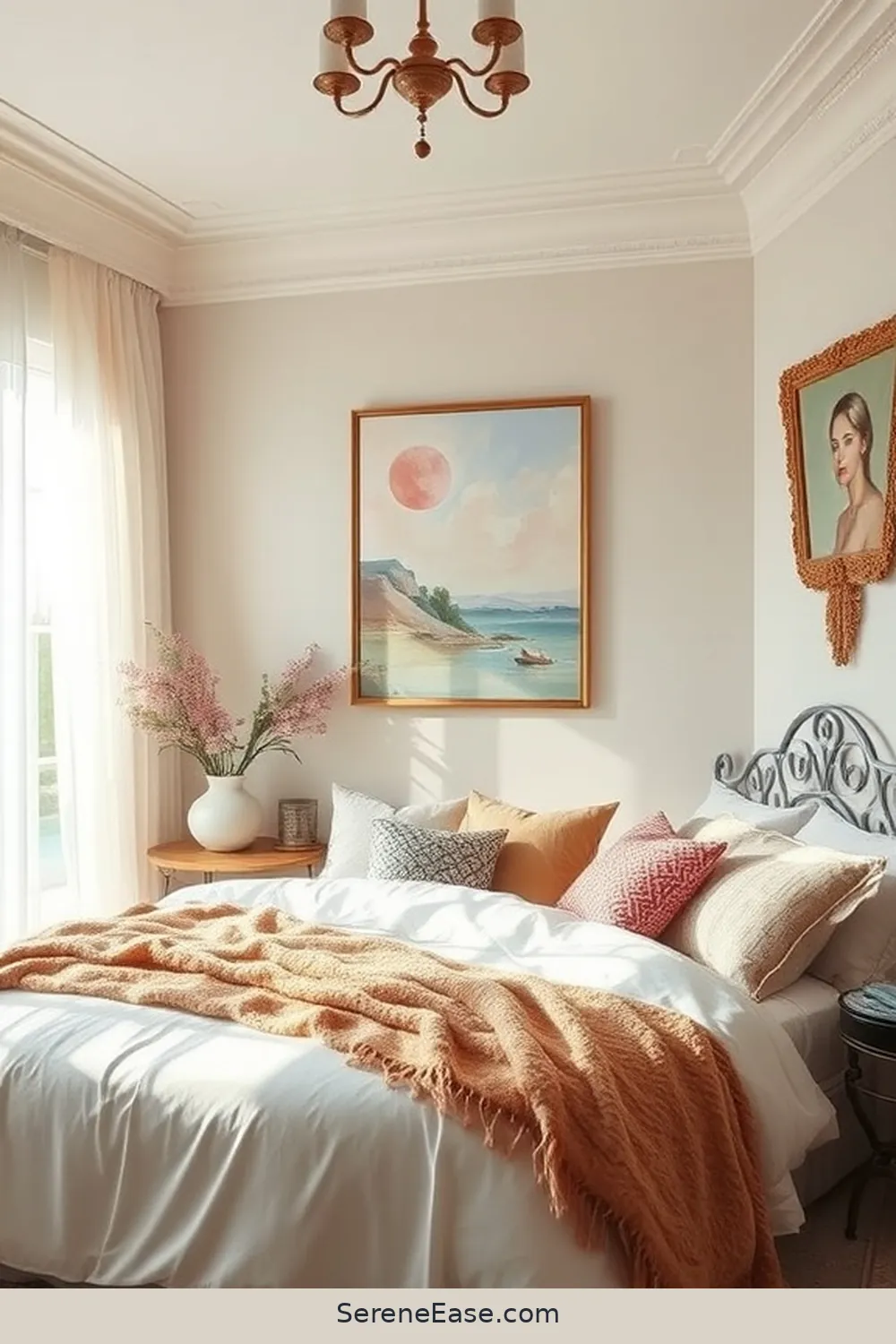 18 Ways to Incorporate Pastels in Bohemian Bedroom Style 7 Pastel Artwork and Prints for 18 Ways to Incorporate Pastels in Bohemian Bedroom Style