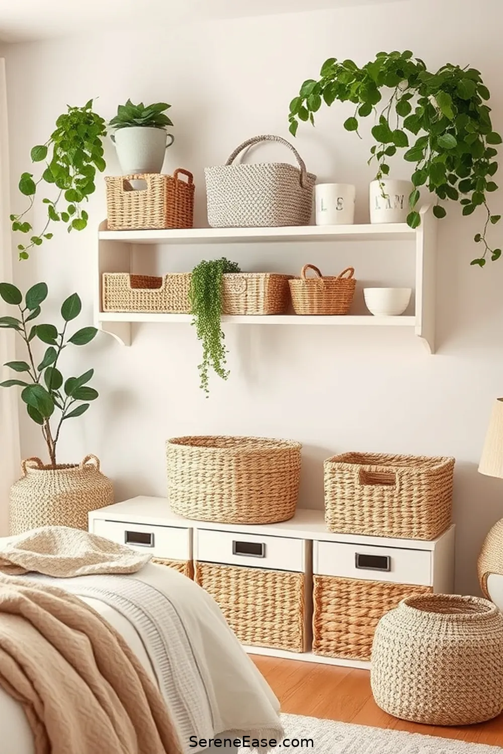 18 Ways to Incorporate Pastels in Bohemian Bedroom Style 16 Pastel Storage Solutions for 18 Ways to Incorporate Pastels in Bohemian Bedroom Style