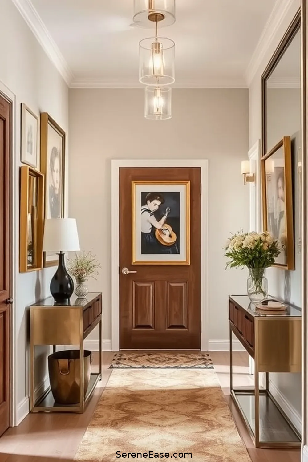 18 Ways to Use Metallic Accents in a Mid-Century Modern Entryway 10 Picture Frames for 18 Ways to Use Metallic Accents in a Mid-Century Modern Entryway