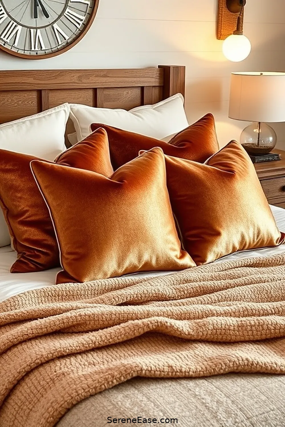 18 Ways to Use Metallic Accents in a Modern Farmhouse Bedroom Style 5 Metallic Throw Pillows for 18 Ways to Use Metallic Accents in a Modern Farmhouse Bedroom Style