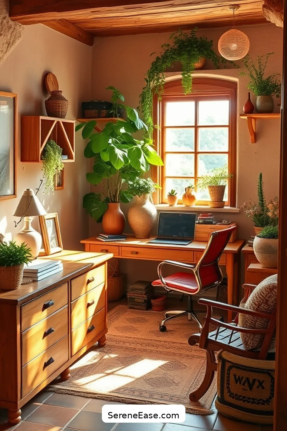 19 Ways to Incorporate Earth Tones Into Rustic Home Office Style 6 Opt for Terracotta Accents for 19 Ways to Incorporate Earth Tones Into Rustic Home Office Style