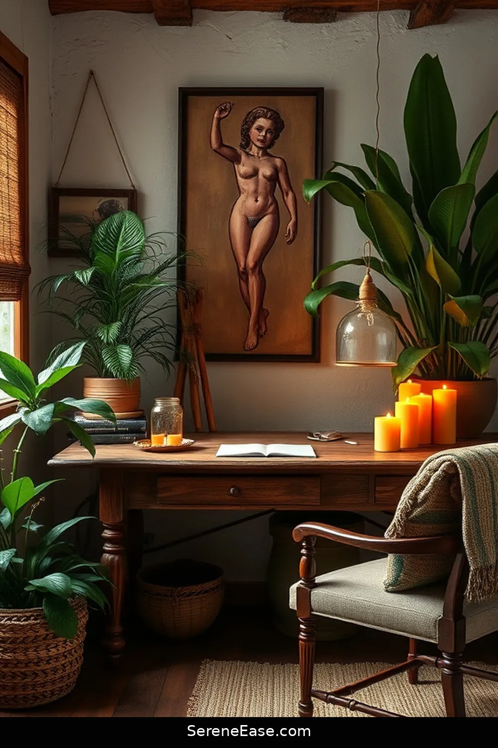 19 Ways to Incorporate Earth Tones Into Rustic Home Office Style 19 Use Earthy Color Candles for Ambiance for 19 Ways to Incorporate Earth Tones Into Rustic Home Office Style