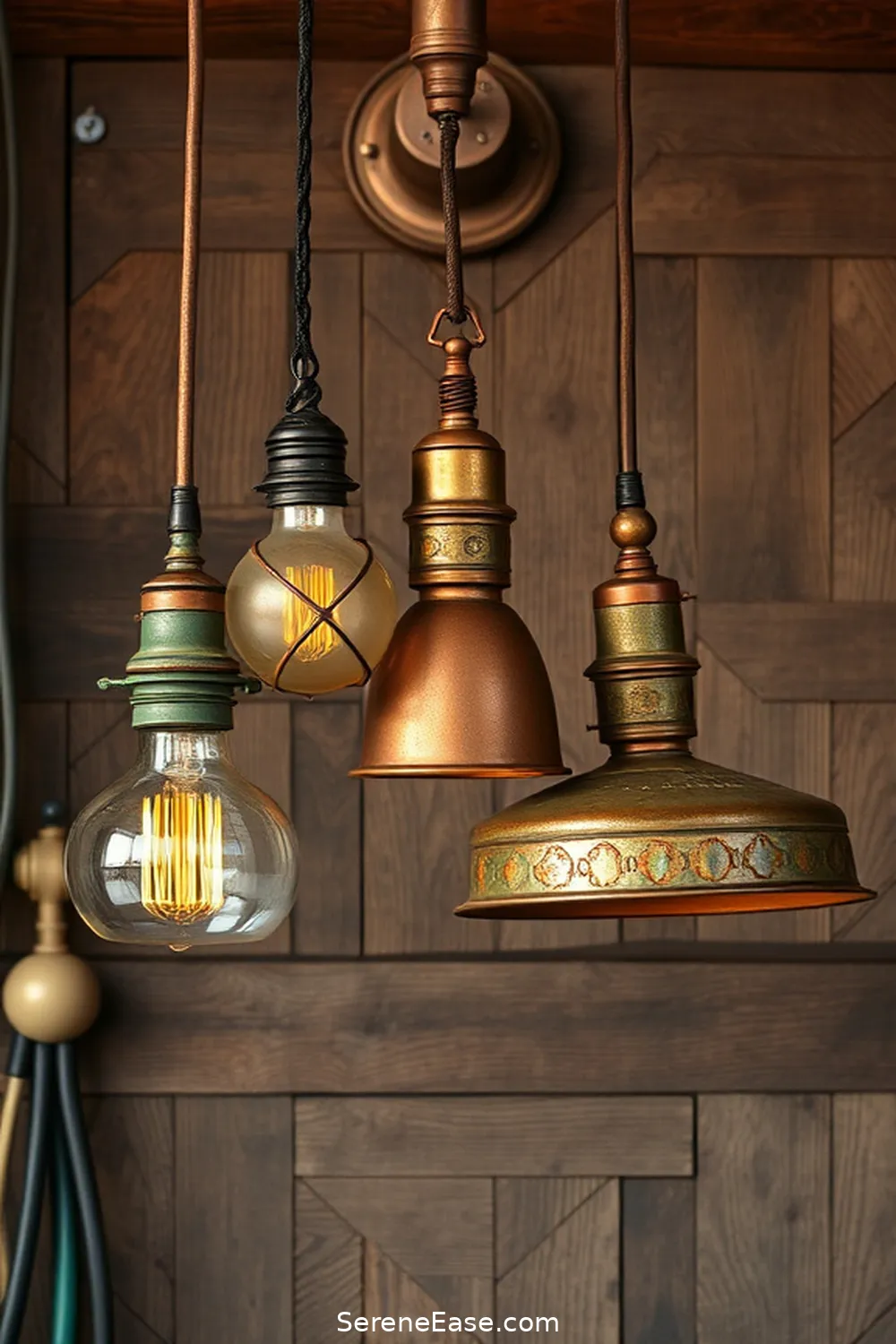 19 Ways to Incorporate Earth Tones in Rustic Garage Design 8 Select Vintage Metal Fixtures for 19 Ways to Incorporate Earth Tones in Rustic Garage Design