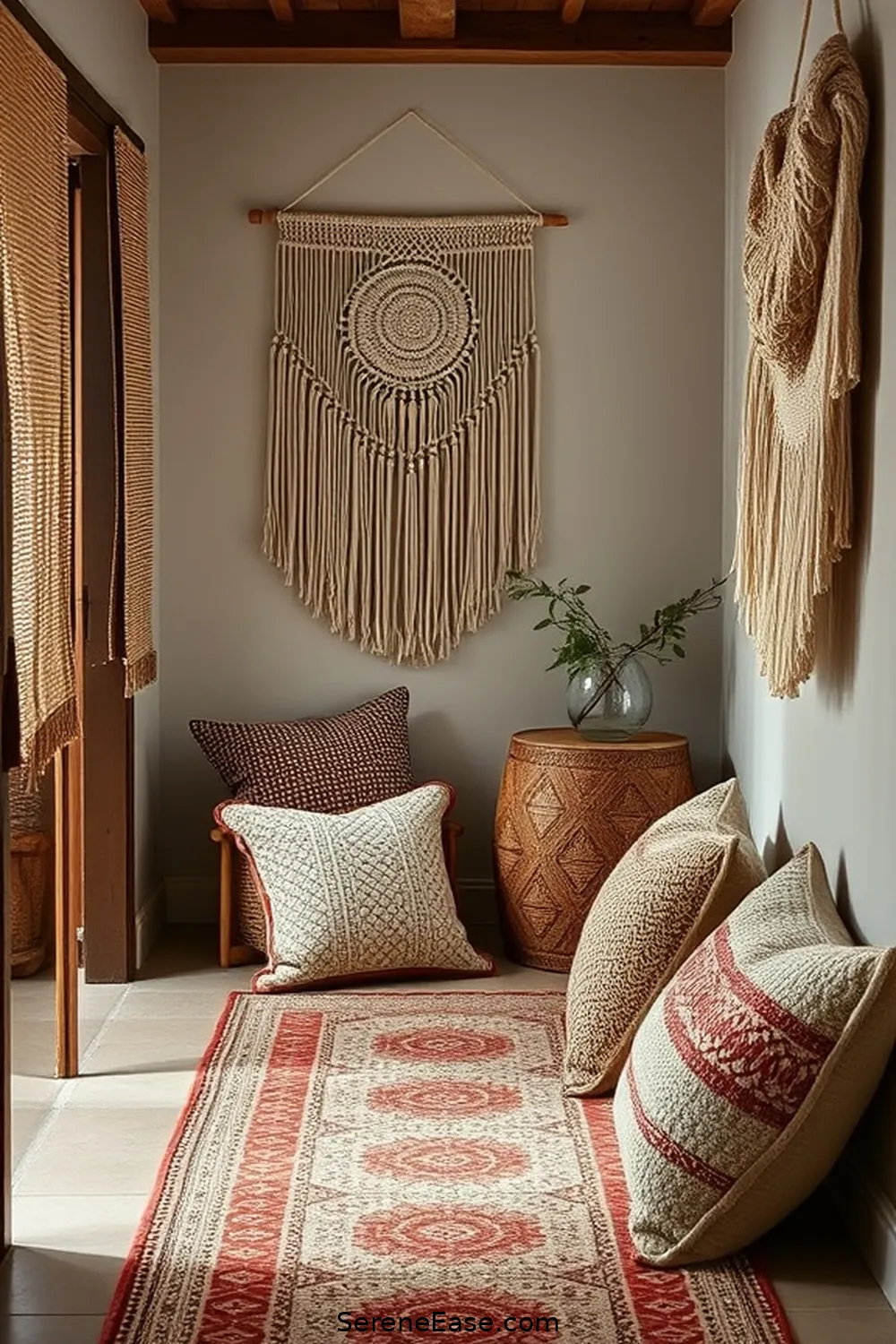 19 Ways to Incorporate Earth Tones in Your Bohemian Hallway Style 20 Mix and Match Earthy Textures for 19 Ways to Incorporate Earth Tones in Your Bohemian Hallway Style