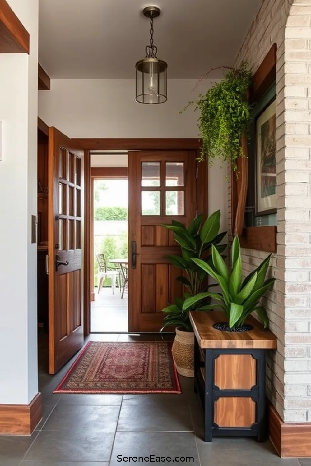 19 Ways to Incorporate Earth Tones in Your Industrial Style Entryway 3 Incorporate Wood Elements for 19 Ways to Incorporate Earth Tones in Your Industrial Style Entryway