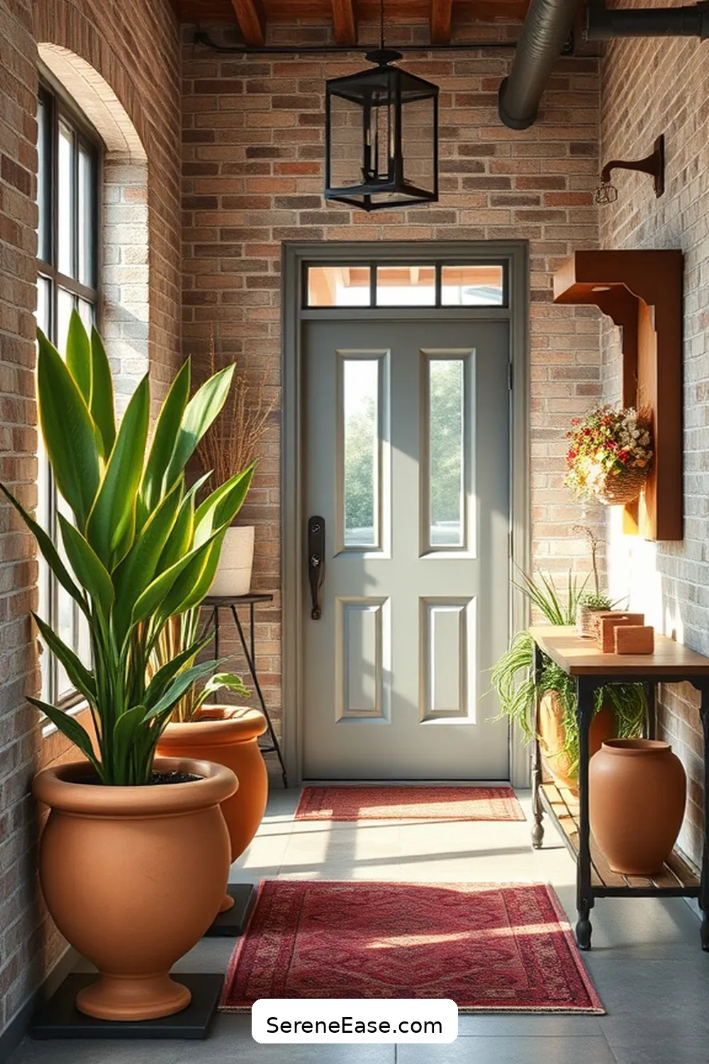 19 Ways to Incorporate Earth Tones in Your Industrial Style Entryway 7 Opt for Terracotta Accents for 19 Ways to Incorporate Earth Tones in Your Industrial Style Entryway