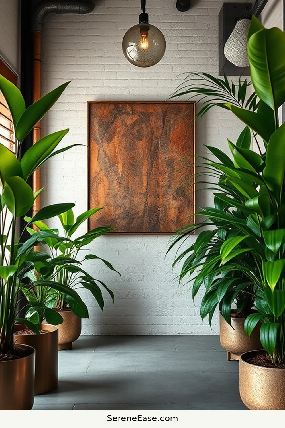 19 Ways to Incorporate Earth Tones in Your Industrial Style Entryway 6 Select Earthy Artwork for 19 Ways to Incorporate Earth Tones in Your Industrial Style Entryway