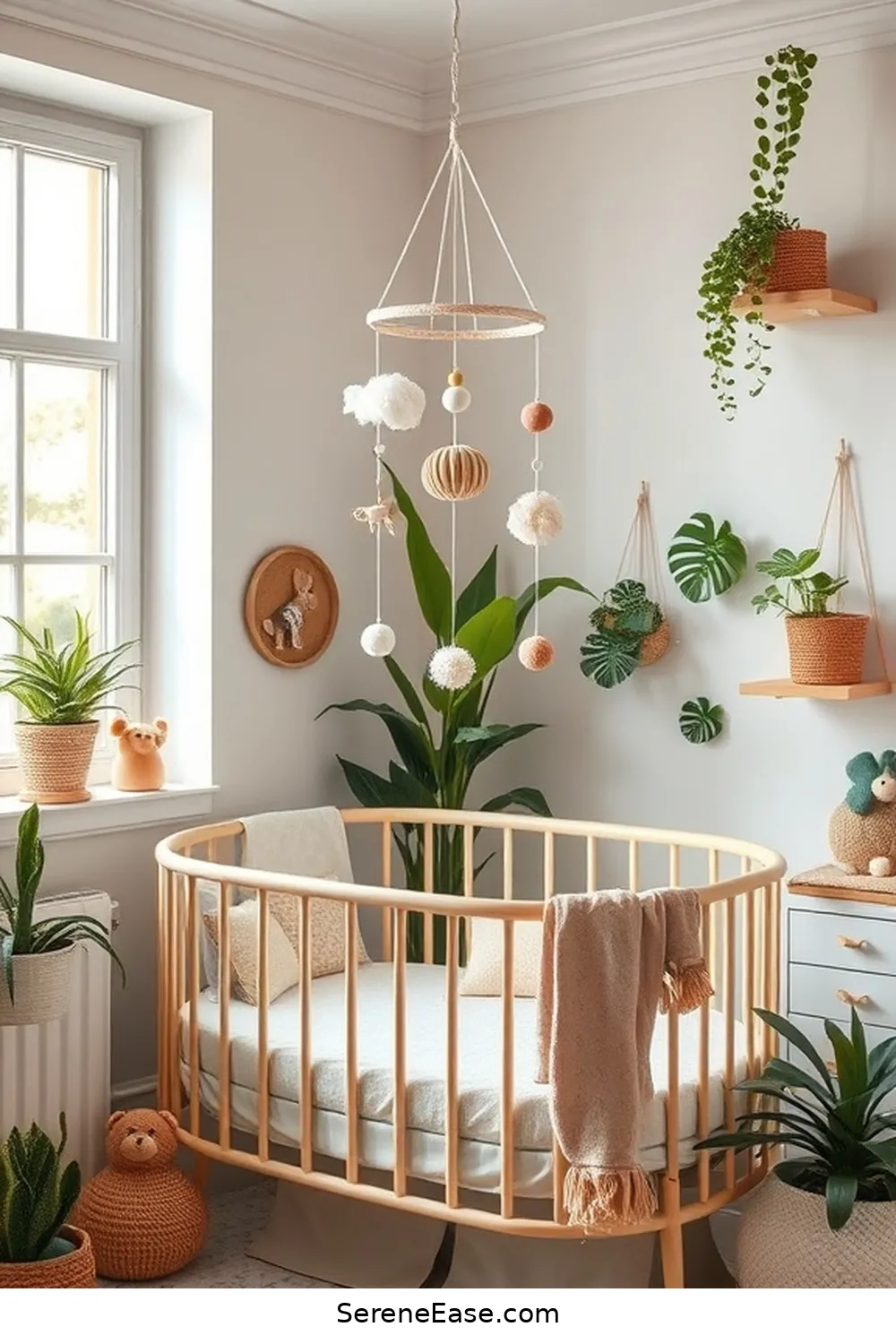 19 Ways to Incorporate Pastels Into Bohemian Nursery Style 10 Create a Pastel Mobile for 19 Ways to Incorporate Pastels Into Bohemian Nursery Style