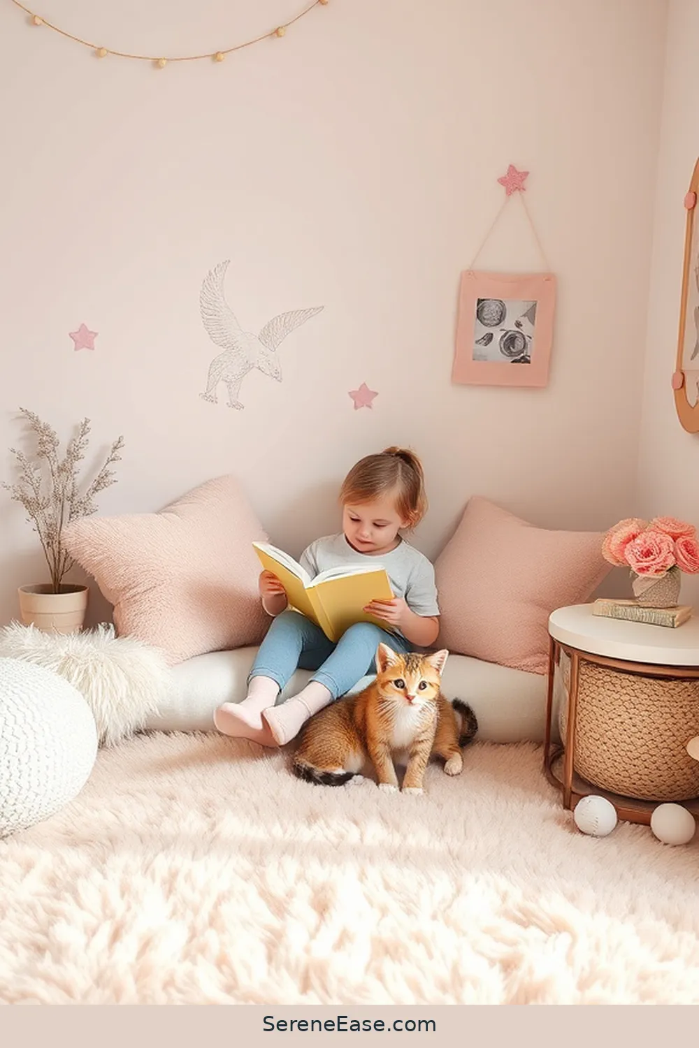 19 Ways to Incorporate Pastels Into Bohemian Nursery Style 17 Create a Pastel Reading Nook for 19 Ways to Incorporate Pastels Into Bohemian Nursery Style