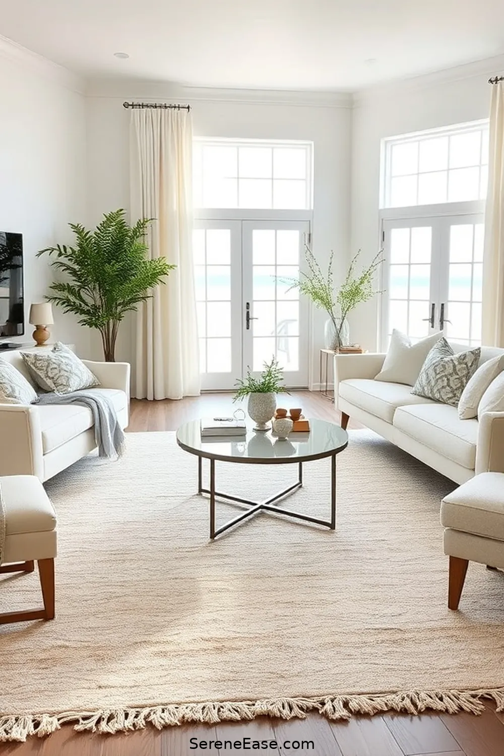 19 Ways to Incorporate Pastels in Coastal Living Room Style 6 Add Pastel Area Rugs for 19 Ways to Incorporate Pastels in Coastal Living Room Style