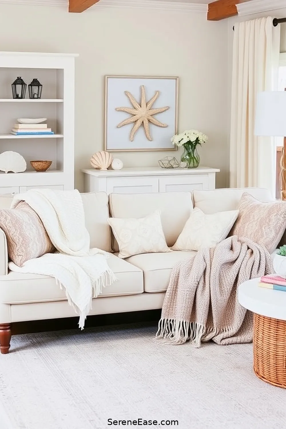 19 Ways to Incorporate Pastels in Coastal Living Room Style 19 Layer Pastel Throws and Blankets for 19 Ways to Incorporate Pastels in Coastal Living Room Style