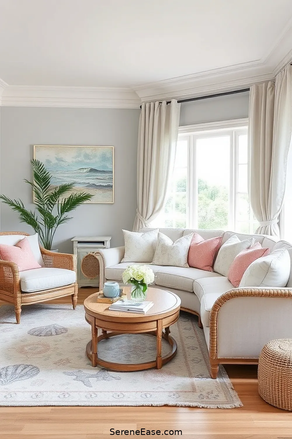 19 Ways to Incorporate Pastels in Coastal Living Room Style 18 Mix Pastels With Coastal Patterns for 19 Ways to Incorporate Pastels in Coastal Living Room Style