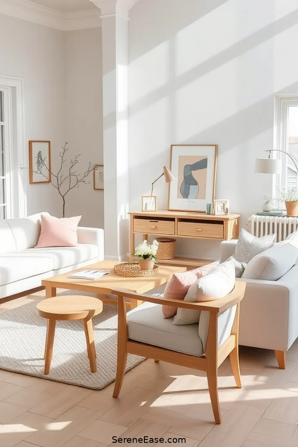 19 Ways to Incorporate Pastels in Scandinavian Style Living Rooms 14 Choose Pastel Upholstery for Seating for 19 Ways to Incorporate Pastels in Scandinavian Style Living Rooms
