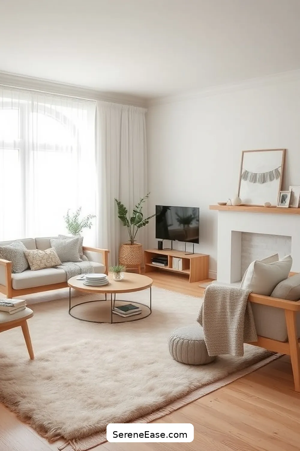 19 Ways to Incorporate Pastels in Scandinavian Style Living Rooms 7 Introduce Pastel Rugs for Comfort for 19 Ways to Incorporate Pastels in Scandinavian Style Living Rooms