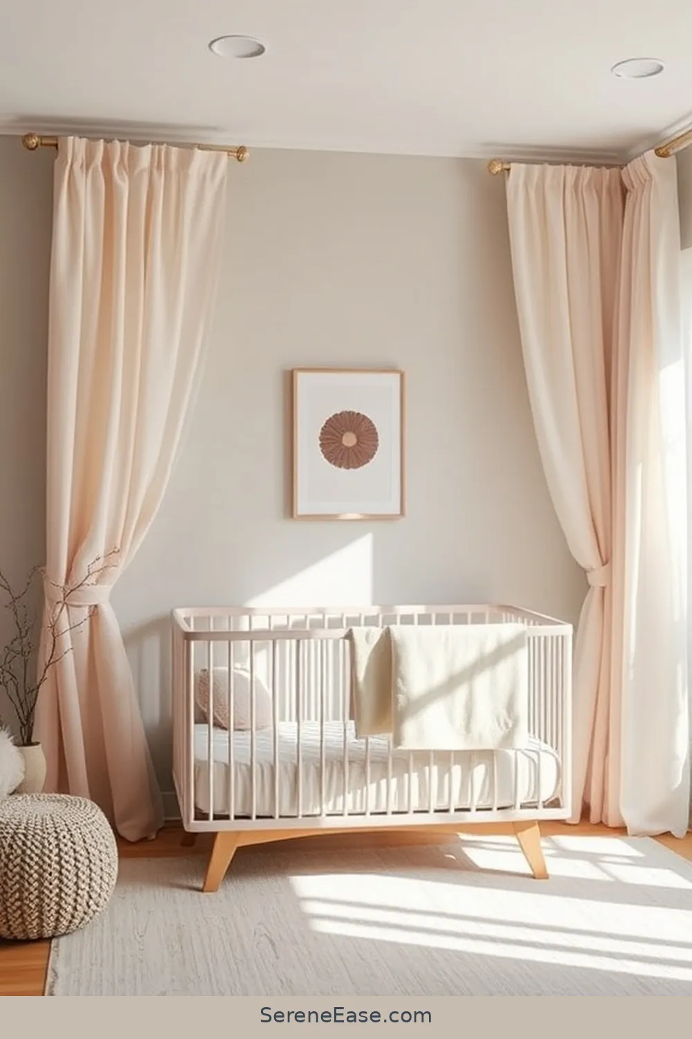 19 Ways to Incorporate Pastels in a Mid Century Modern Nursery Style 12 Choose Pastel Curtains or Blinds for 19 Ways to Incorporate Pastels in a Mid Century Modern Nursery Style