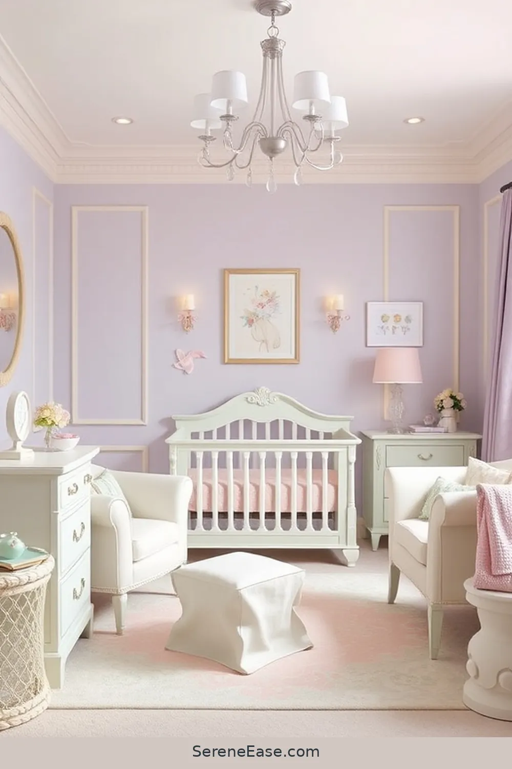 19 Ways to Incorporate Pastels in a Mid Century Modern Nursery Style 2 Choose a Soft Pastel Color Palette for 19 Ways to Incorporate Pastels in a Mid Century Modern Nursery Style