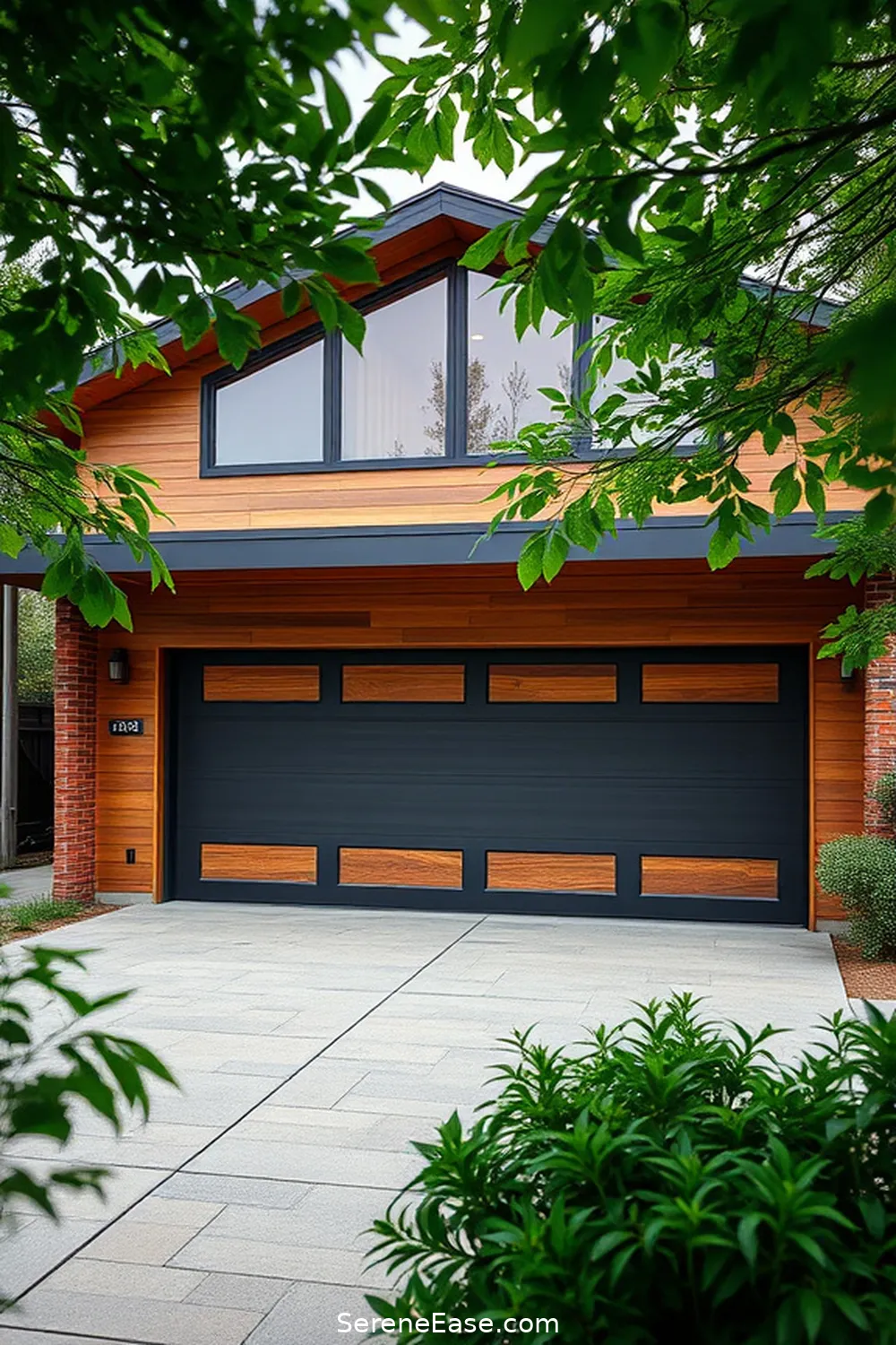 19 Ways to Use Earth Tones in a Mid Century Modern Garage Style 5 Use Natural Wood Accents for 19 Ways to Use Earth Tones in a Mid Century Modern Garage Style