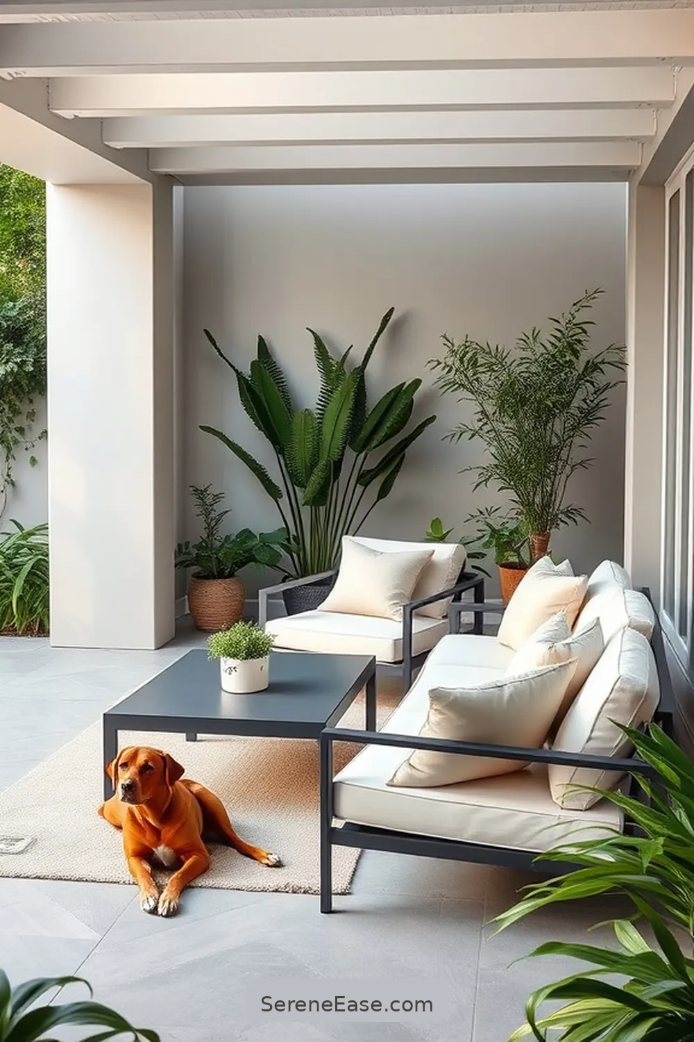 19 Ways to Use Pastels in Your Minimalist Outdoor Patio Style 3 2. Incorporate Soft-Colored Cushions for 19 Ways to Use Pastels in Your Minimalist Outdoor Patio Style