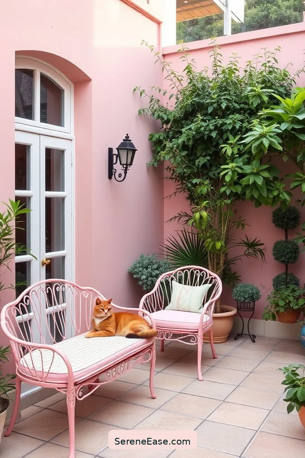 19 Ways to Use Pastels in Your Minimalist Outdoor Patio Style 10 9. Paint Accent Walls in Pastel Shades for 19 Ways to Use Pastels in Your Minimalist Outdoor Patio Style