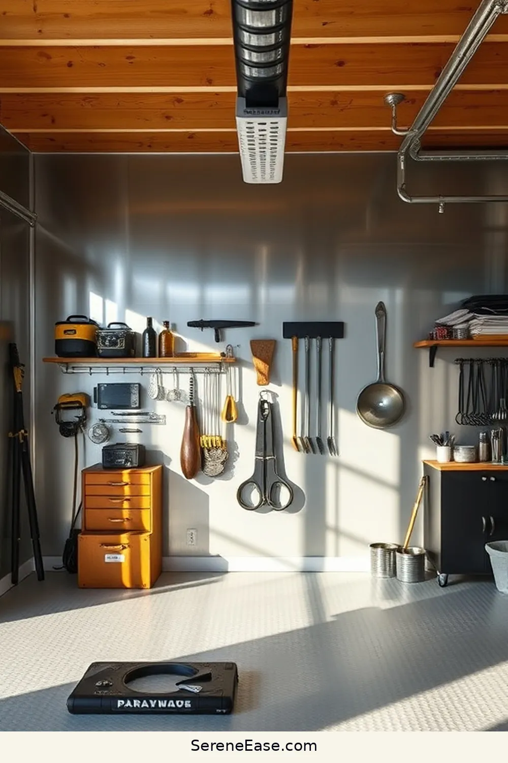 20 Stunning Metallic Accents for Modern Farmhouse Garage Style 19 Metallic Paint for Walls for 20 Stunning Metallic Accents for Modern Farmhouse Garage Style