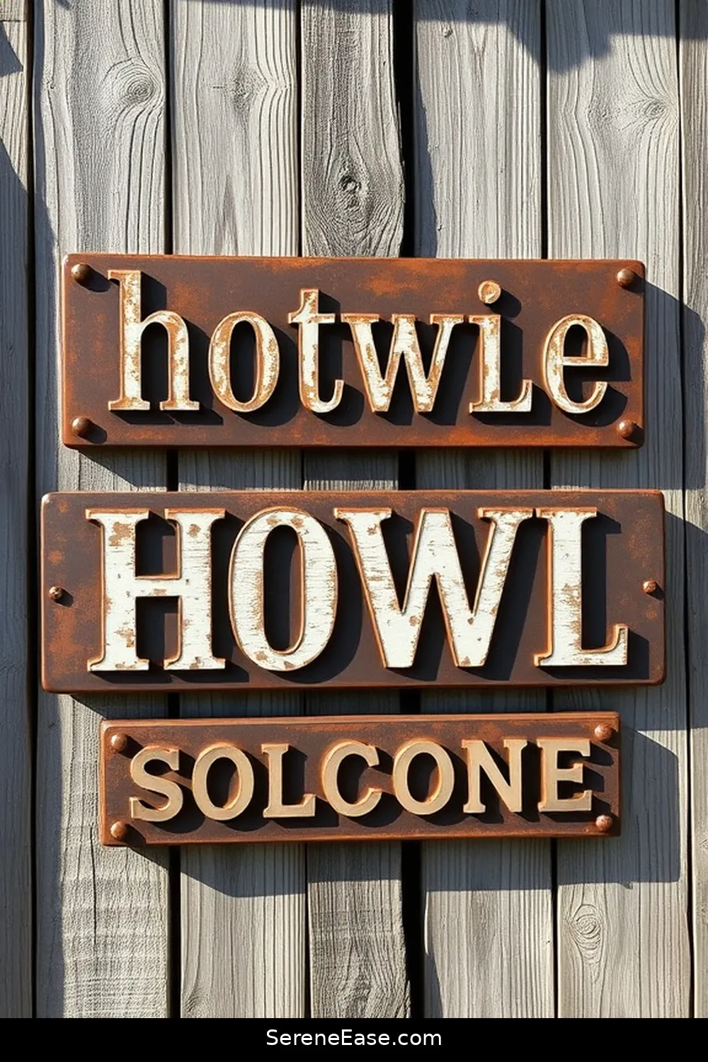 20 Stunning Metallic Accents for Modern Farmhouse Garage Style 15 Rustic Metal Signage for 20 Stunning Metallic Accents for Modern Farmhouse Garage Style