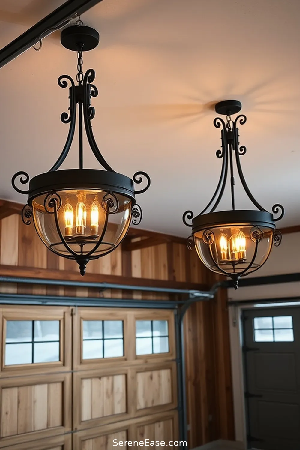 20 Stunning Metallic Accents for Modern Farmhouse Garage Style 21 Wrought Iron Lighting Fixtures for 20 Stunning Metallic Accents for Modern Farmhouse Garage Style