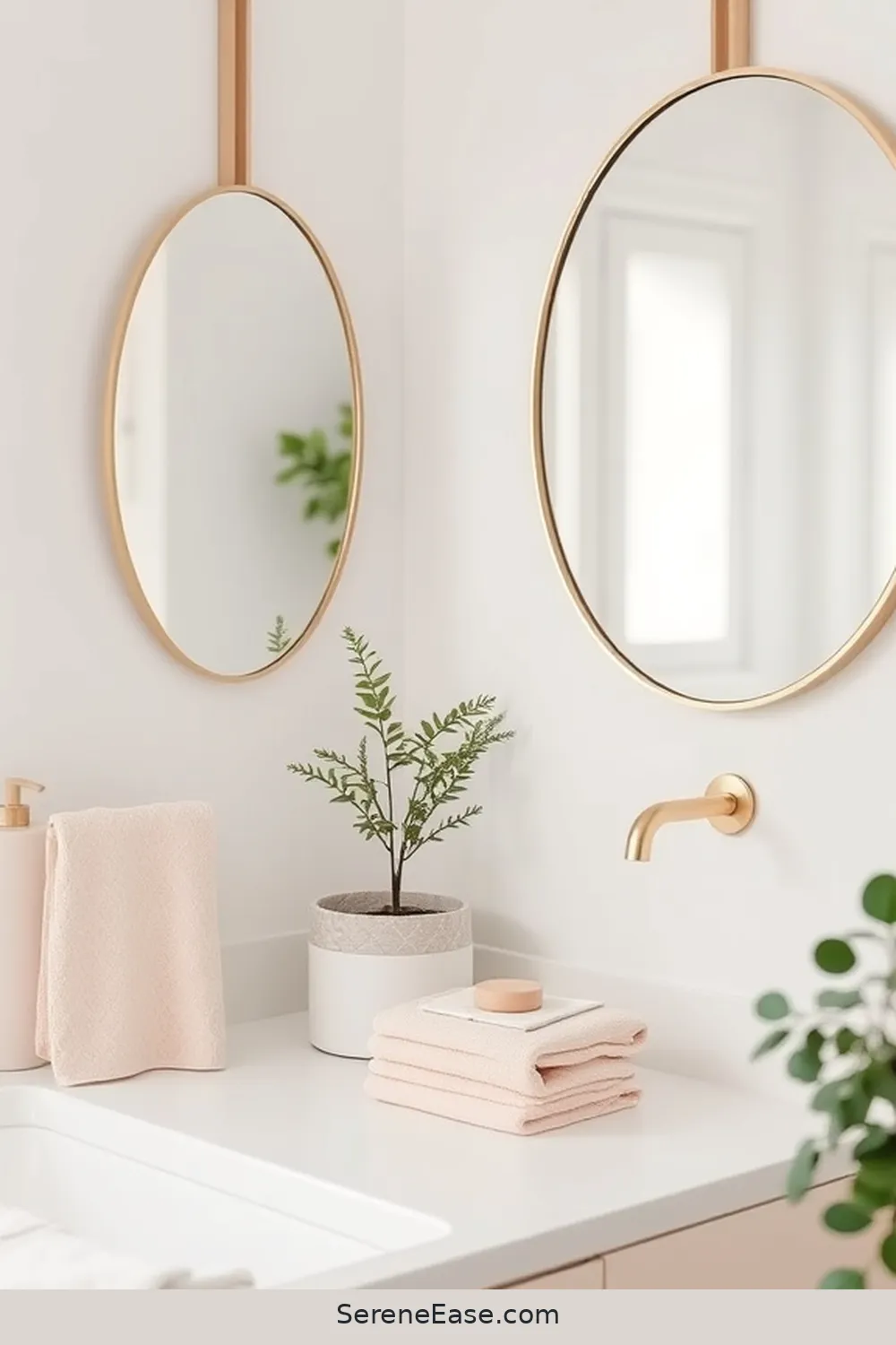 20 Stunning Ways to Use Pastels in a Scandinavian Style Bathroom 11 Soft-hued Bathroom Accessories for 20 Stunning Ways to Use Pastels in a Scandinavian Style Bathroom
