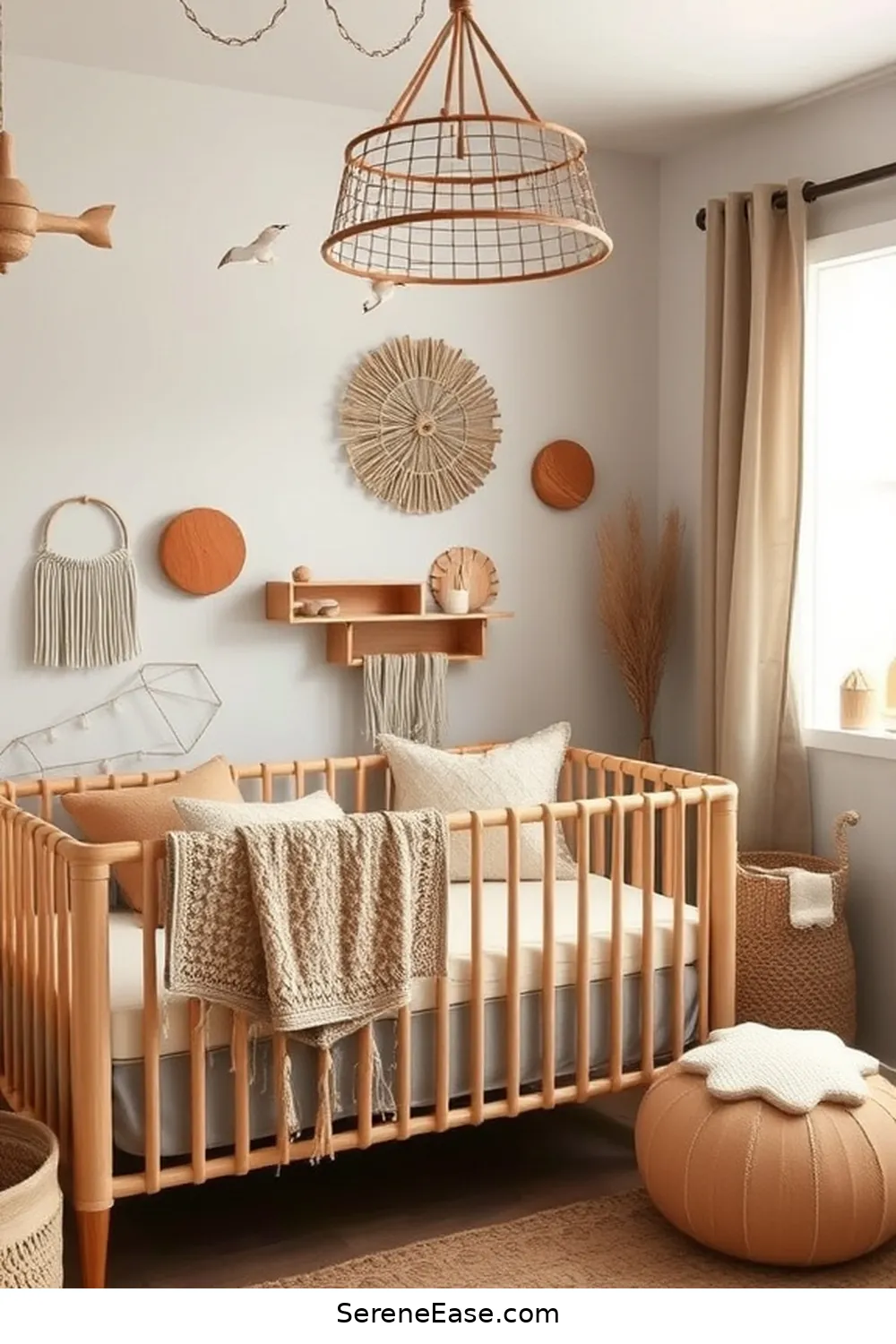 20 Ways to Incorporate Earth Tones in Industrial Style Nurseries 9 Select Handmade or Artisan Decor for 20 Ways to Incorporate Earth Tones in Industrial Style Nurseries
