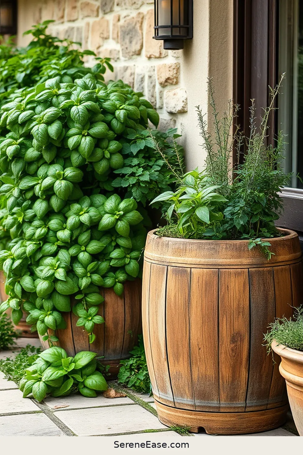 20 Ways to Incorporate Earth Tones in Your Rustic Style Outdoor Patio 20 Create an Herb Garden for 20 Ways to Incorporate Earth Tones in Your Rustic Style Outdoor Patio
