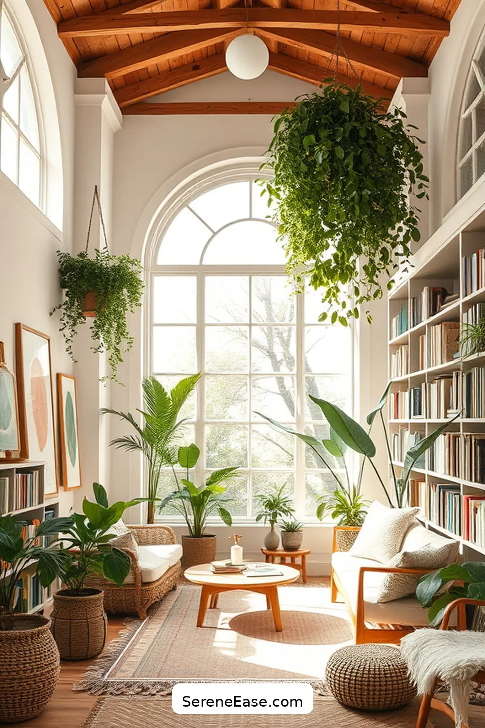 20 Ways to Infuse Pastels Into Your Bohemian Style Library 5 Add Pastel Artwork for 20 Ways to Infuse Pastels Into Your Bohemian Style Library