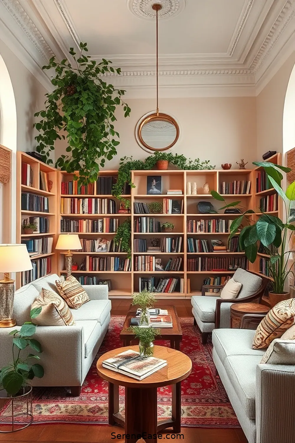20 Ways to Infuse Pastels Into Your Bohemian Style Library 2 Choose Pastel Paint for the Walls for 20 Ways to Infuse Pastels Into Your Bohemian Style Library