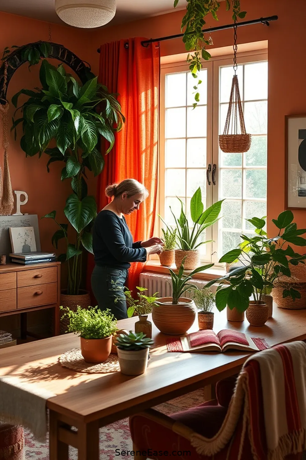 20 Ways to Integrate Earth Tones Into Your Bohemian Style Home Office 3 Incorporate Terracotta Accents for 20 Ways to Integrate Earth Tones Into Your Bohemian Style Home Office