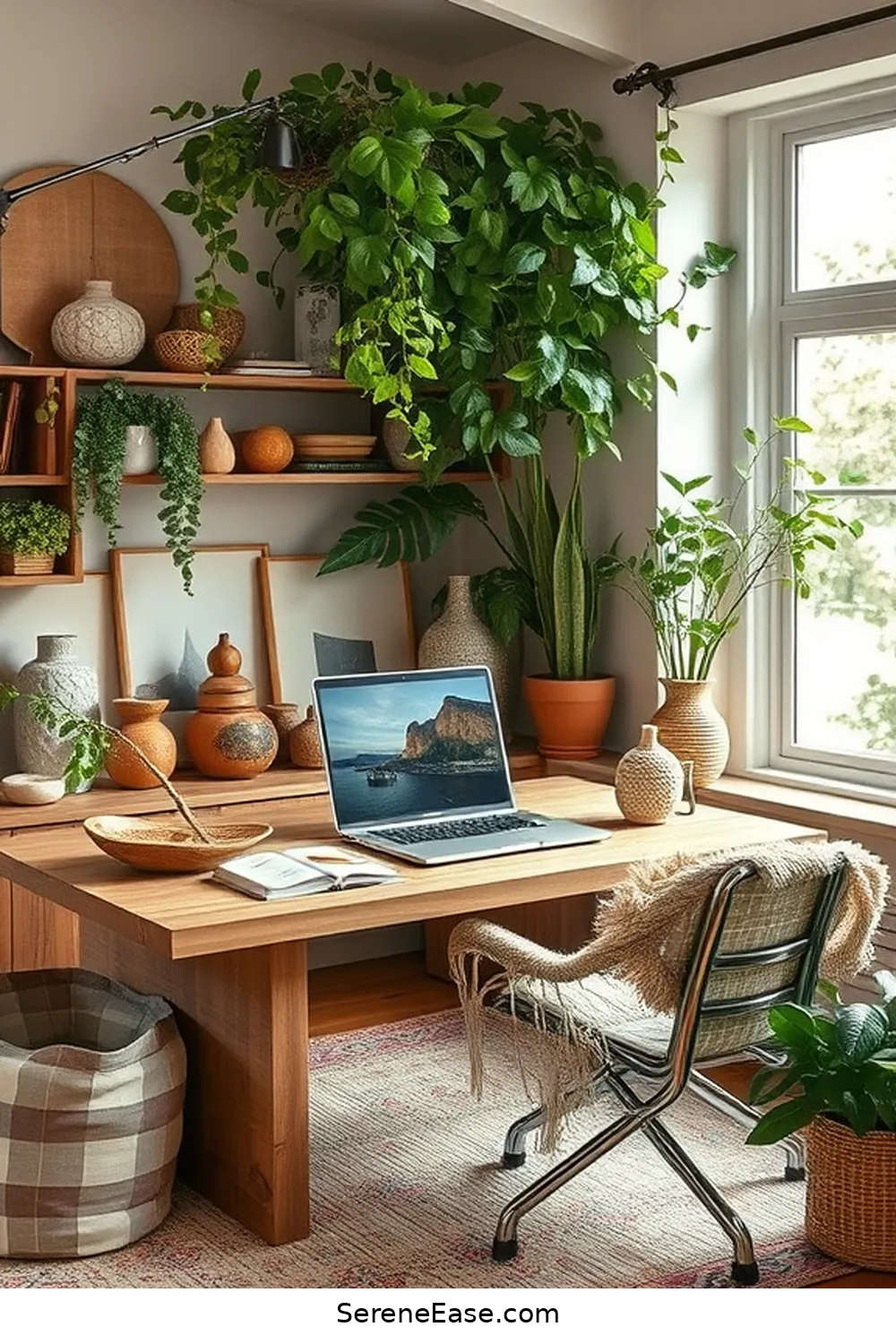 20 Ways to Integrate Earth Tones Into Your Bohemian Style Home Office 18 Use Natural Stone Accessories for 20 Ways to Integrate Earth Tones Into Your Bohemian Style Home Office