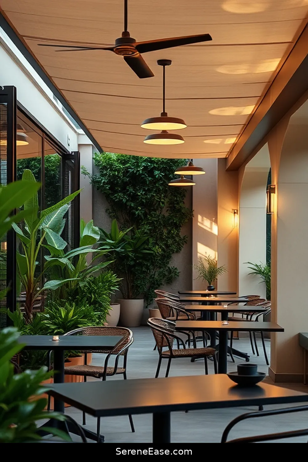 20 Ways to Use Neutral Tones in Your Mid-Century Modern Outdoor Patio Style 9 Choose Simple, Elegant Lighting Fixtures for 20 Ways to Use Neutral Tones in Your Mid-Century Modern Outdoor Patio Style