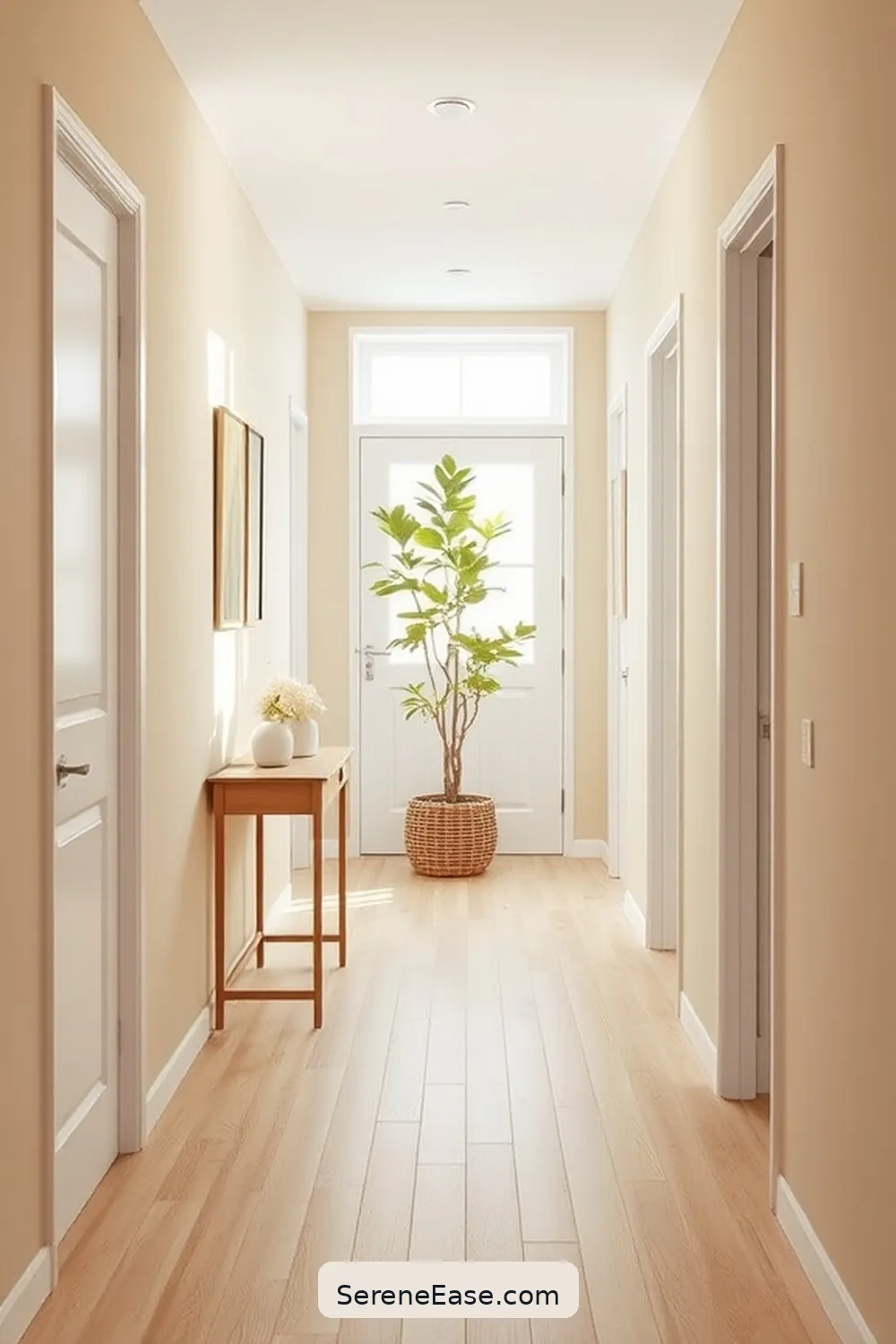 21 Key Elements for a Monochromatic Scandinavian Style Hallway 2 Embrace a Neutral Color Palette for 21 Key Elements for a Monochromatic Scandinavian Style Hallway