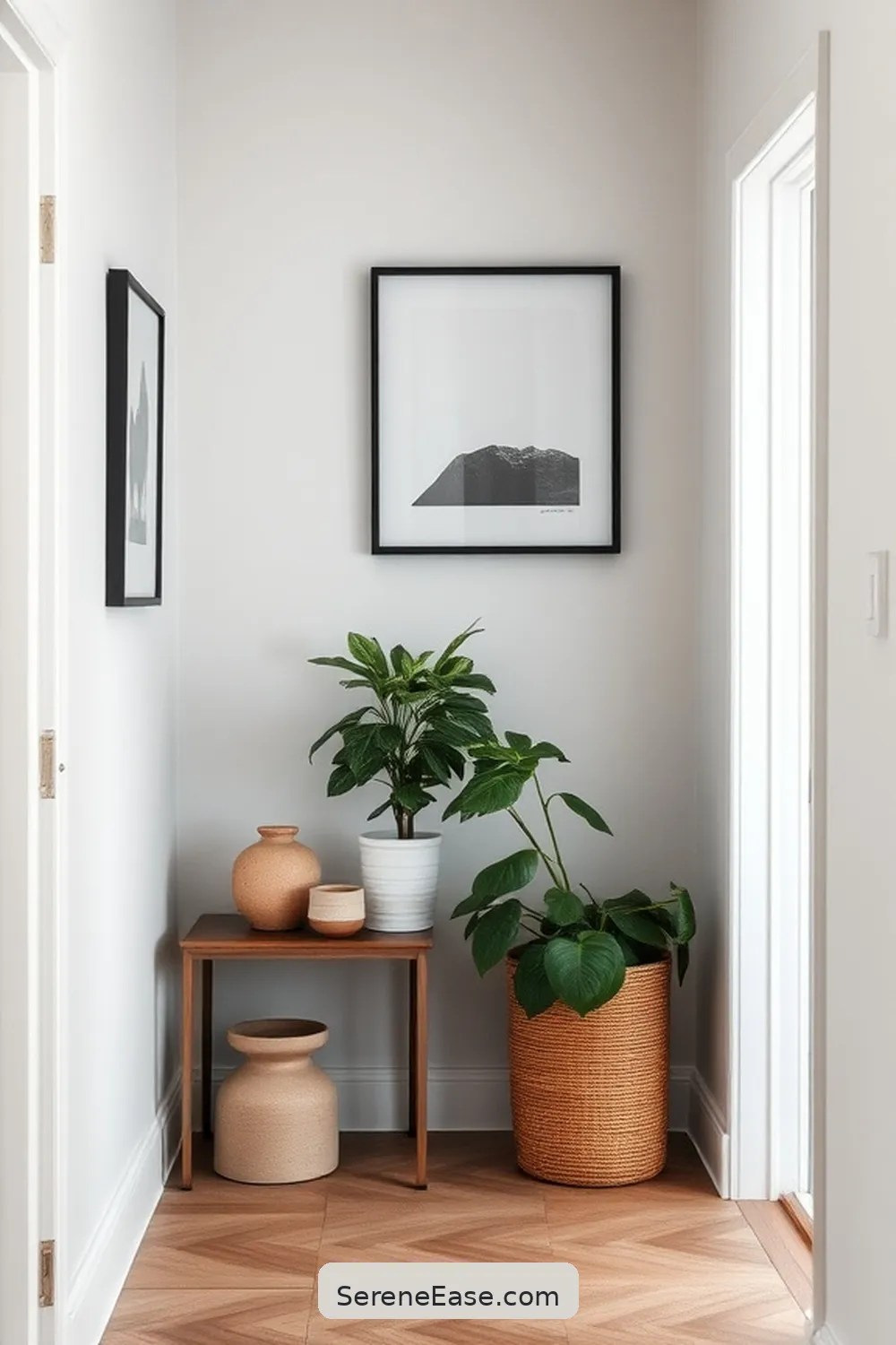 21 Key Elements for a Monochromatic Scandinavian Style Hallway 21 Personalize With Meaningful Accessories for 21 Key Elements for a Monochromatic Scandinavian Style Hallway