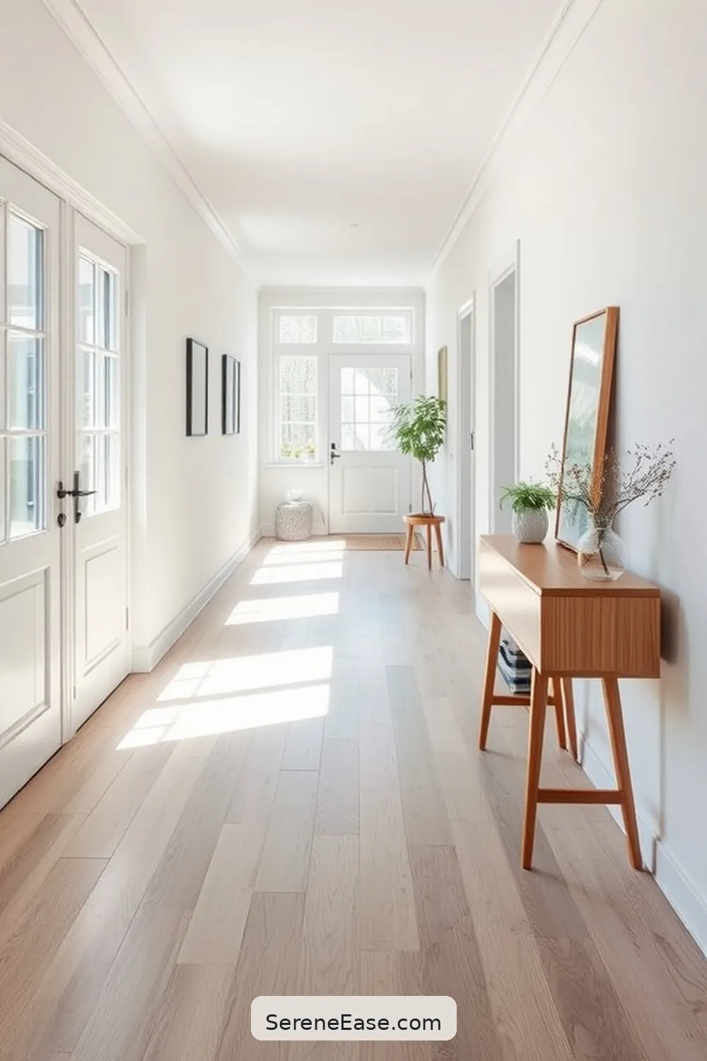 21 Key Elements for a Monochromatic Scandinavian Style Hallway 14 Select Durable Flooring for 21 Key Elements for a Monochromatic Scandinavian Style Hallway