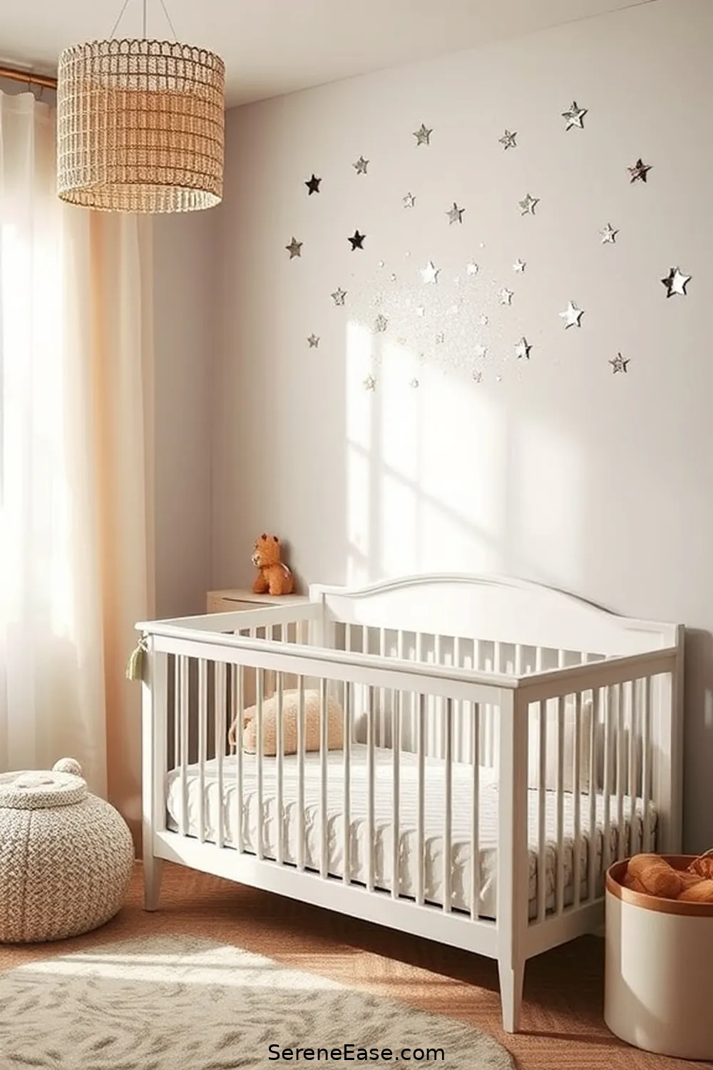21 Stunning Metallic Accents for a Mid-Century Modern Nursery Style 21 Metallic Wall Decals for 21 Stunning Metallic Accents for a Mid-Century Modern Nursery Style