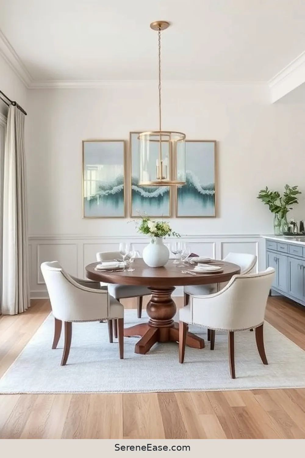 21 Stylish Ways to Incorporate Metallic Accents in Coastal Dining Room Style 7 Select Metallic Wall Art for 21 Stylish Ways to Incorporate Metallic Accents in Coastal Dining Room Style