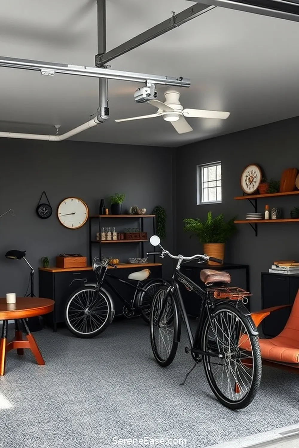 21 Ways to Achieve Monochromatic Garage Mid-Century Modern Style 13 Use Vintage Accents for Character for 21 Ways to Achieve Monochromatic Garage Mid-Century Modern Style
