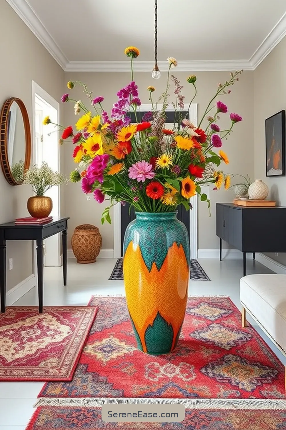 21 Ways to Add Bold Bright Touches to Scandinavian Entryway Style 15 Incorporate Funky Accessories for 21 Ways to Add Bold Bright Touches to Scandinavian Entryway Style