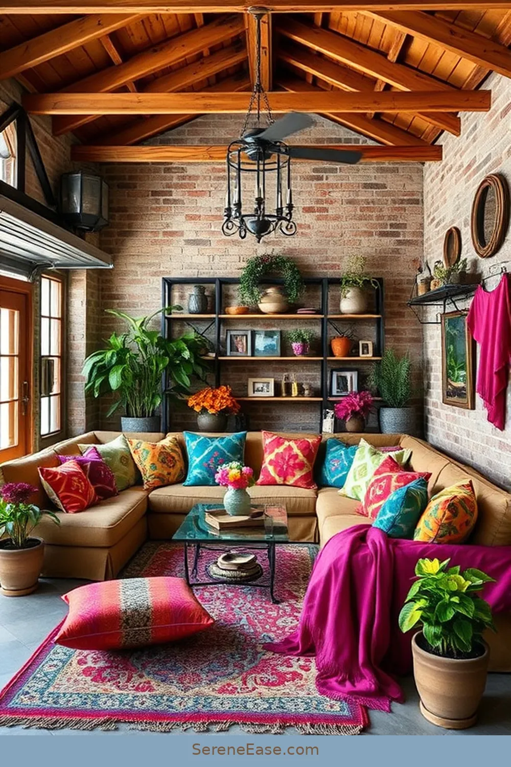 21 Ways to Add Jewel Tones to Rustic Garage Style 20 Incorporate Jewel-Toned Accessories for 21 Ways to Add Jewel Tones to Rustic Garage Style