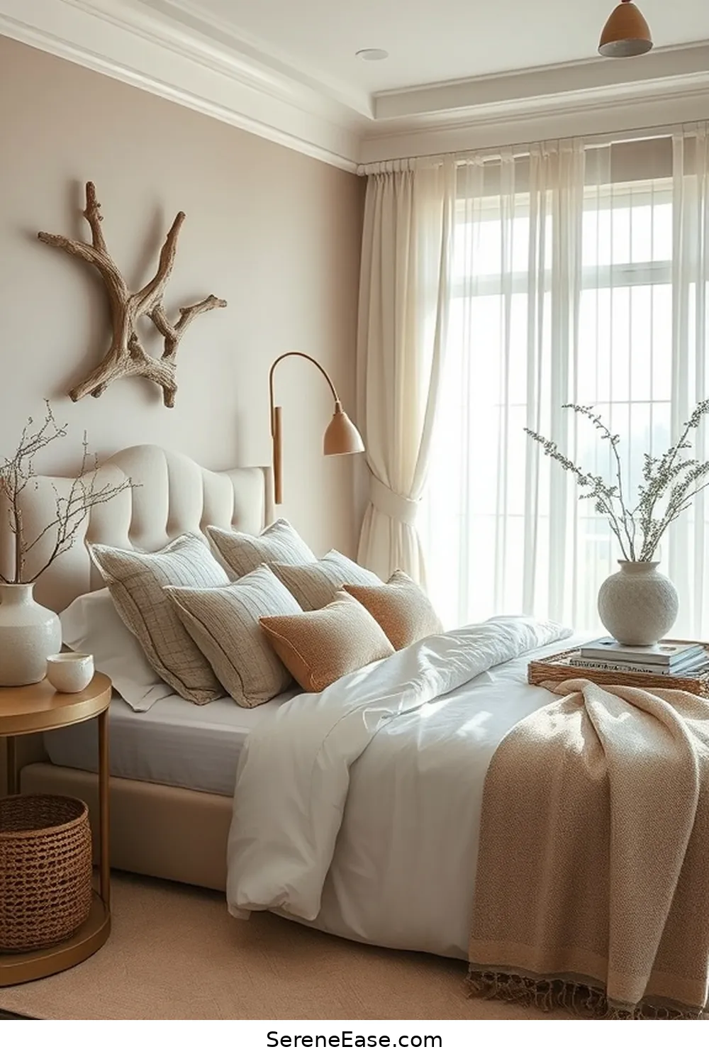 21 Ways to Incorporate Earth Tones in Coastal Style Bedrooms 5 Add Driftwood Accents for 21 Ways to Incorporate Earth Tones in Coastal Style Bedrooms