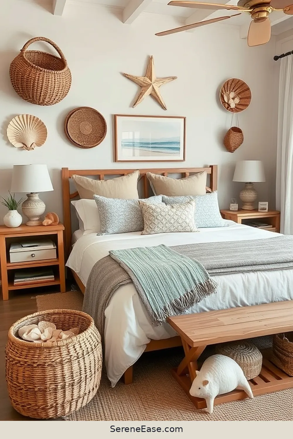 21 Ways to Incorporate Earth Tones in Coastal Style Bedrooms 22 Personalize With Coastal-Inspired Accessories for 21 Ways to Incorporate Earth Tones in Coastal Style Bedrooms